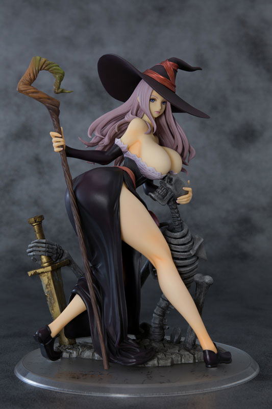 Dragon's Crown 1/7 Scale Pre-Painted Figure: Sorceress Darkness Crow Ver. image 1