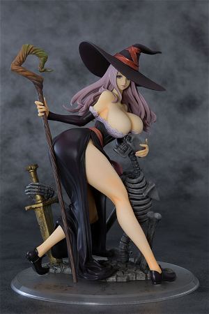 Dragon's Crown 1/7 Scale Pre-Painted Figure: Sorceress Darkness Crow Ver.