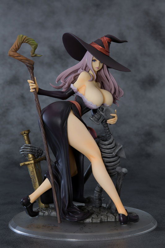 Dragon's Crown 1/7 Scale Pre-Painted Figure: Sorceress Darkness Crow Ver. image 2