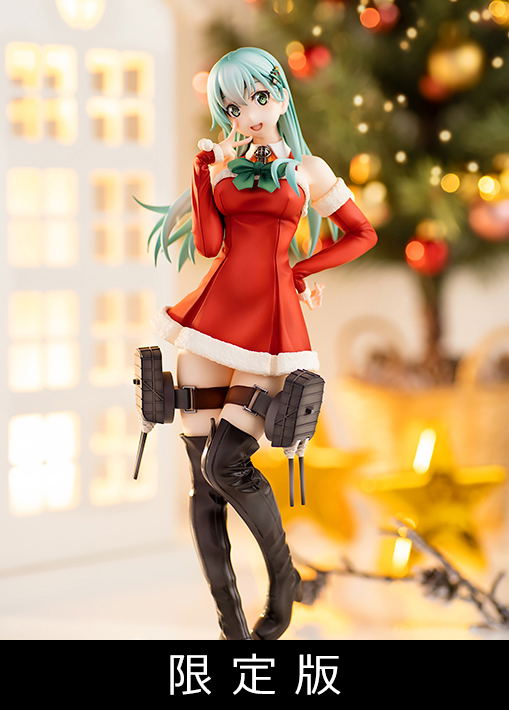 Kantai Collection -KanColle- 1/7 Scale Pre-Painted Figure: Suzuya Xmas Mode [Limited Edition] image 1