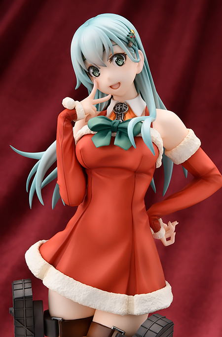 Kantai Collection -KanColle- 1/7 Scale Pre-Painted Figure: Suzuya Xmas Mode [Limited Edition] image 8