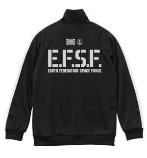 Mobile Suit Gundam - E.F.S.F. Jersey Black x White (L Size)_