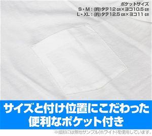 Mobile Suit Gundam - Principality Of Zeon Pocket T-shirt White (XL Size)