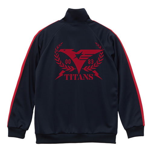 Mobile Suit Zeta Gundam - Titans Jersey Navy x Red (L Size)