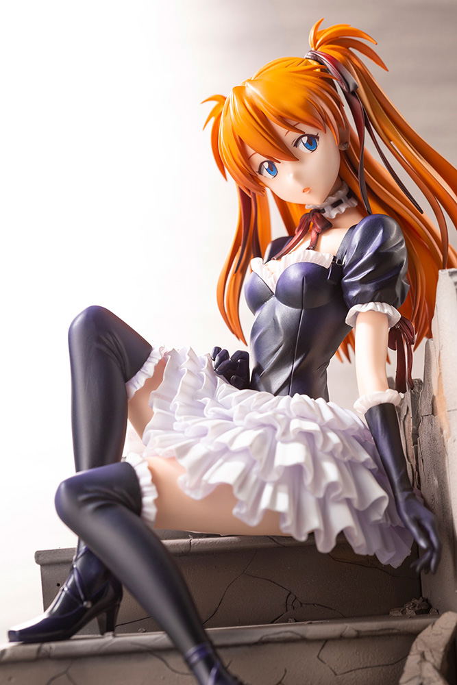Evangelion 1/7 Scale Pre-Painted Figure: Asuka Soryu Langley -Gothic Lolita Ver.- :Re (Re-run) image 10