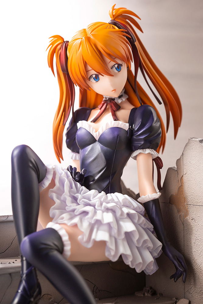 Evangelion 1/7 Scale Pre-Painted Figure: Asuka Soryu Langley -Gothic Lolita Ver.- :Re (Re-run) image 11