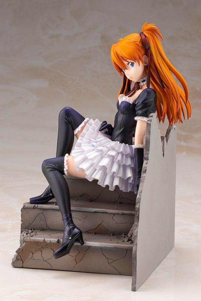 Evangelion 1/7 Scale Pre-Painted Figure: Asuka Soryu Langley -Gothic Lolita Ver.- :Re (Re-run) image 5