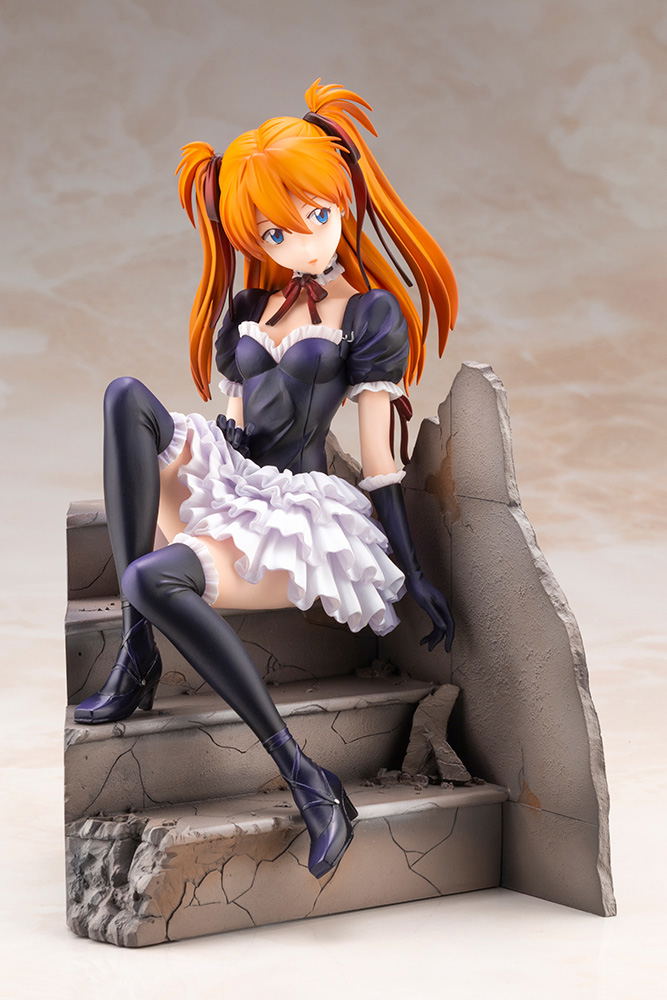 Evangelion 1/7 Scale Pre-Painted Figure: Asuka Soryu Langley -Gothic Lolita Ver.- :Re (Re-run) image 7