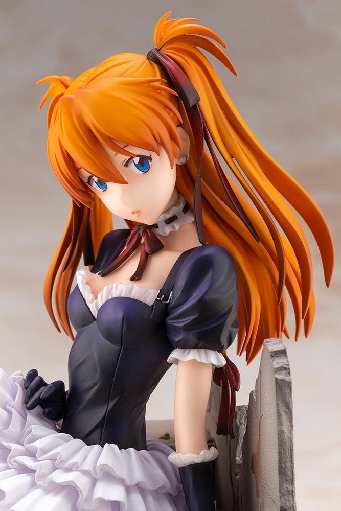 Evangelion 1/7 Scale Pre-Painted Figure: Asuka Soryu Langley -Gothic Lolita Ver.- :Re (Re-run) image 8