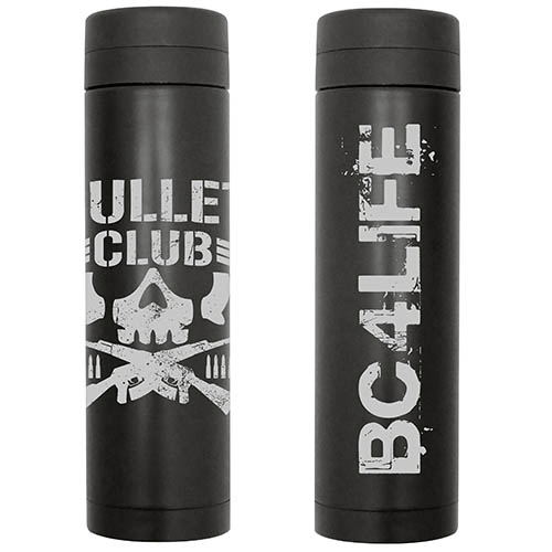 New Japan Pro-Wrestling - Bullet Club Thermos Bottle Black image 1