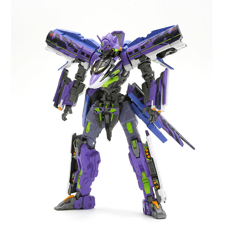 Revoltech Evangelion Evolution EV-020 Shinkalion Mirai kara Kita Shinsoku no ALFA-X: 500 Type EVA image 1