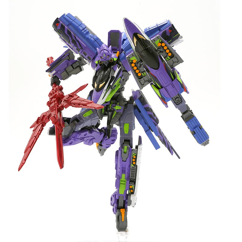 Revoltech Evangelion Evolution EV-020 Shinkalion Mirai kara Kita Shinsoku no ALFA-X: 500 Type EVA image 4
