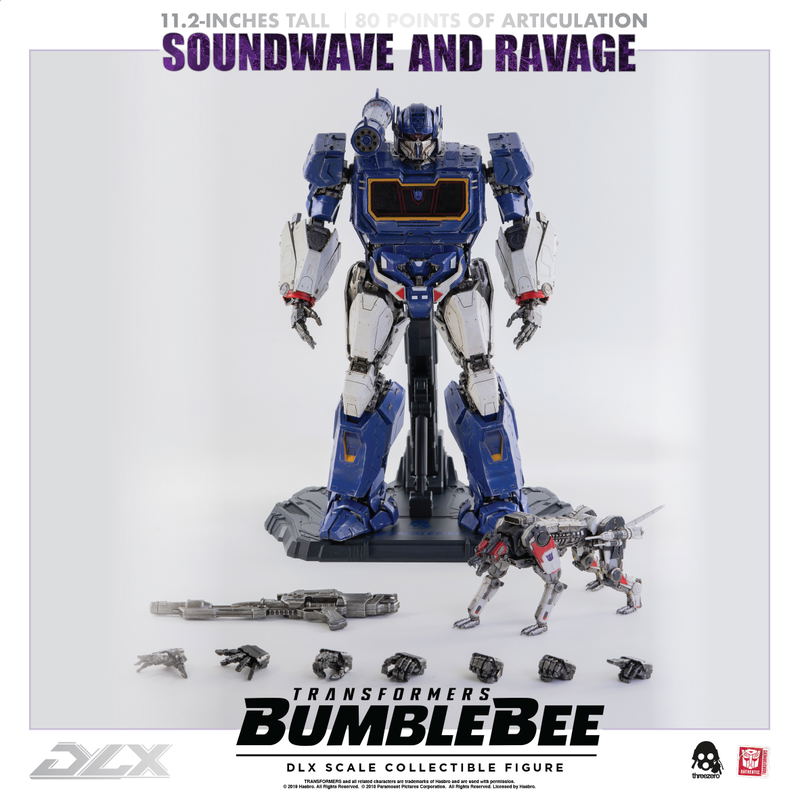 Transformers Bumblebee DLX Scale: Soundwave and Ravage image 2