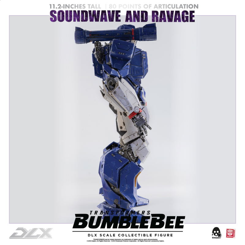 Transformers Bumblebee DLX Scale: Soundwave and Ravage image 11