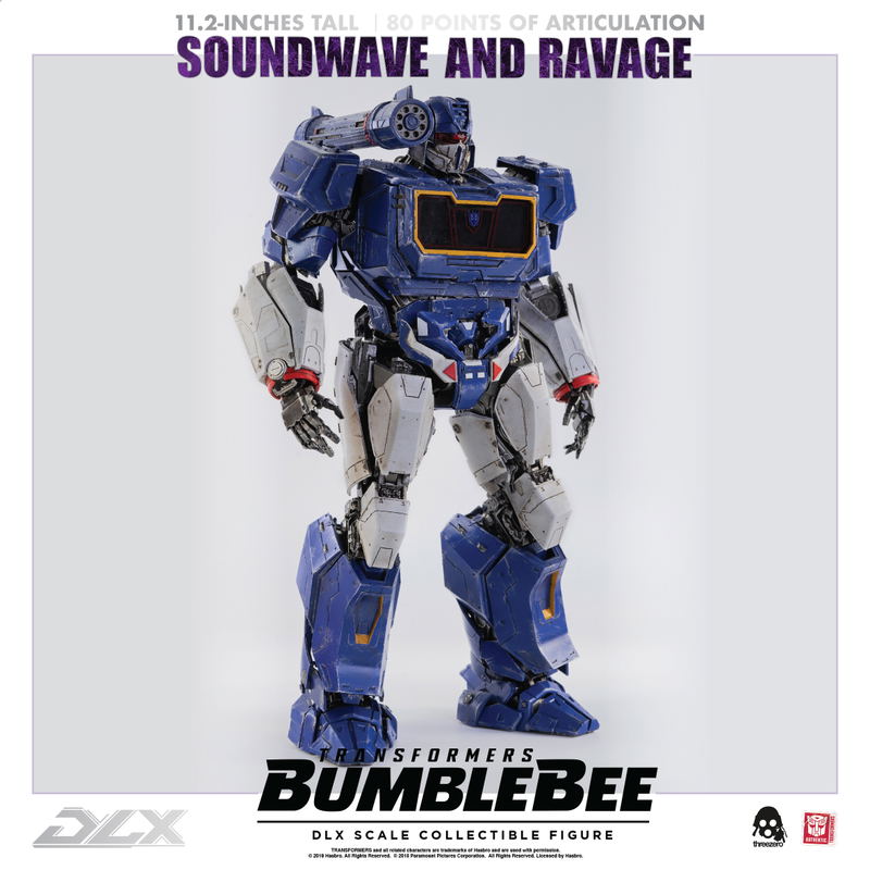 Transformers Bumblebee DLX Scale: Soundwave and Ravage image 12