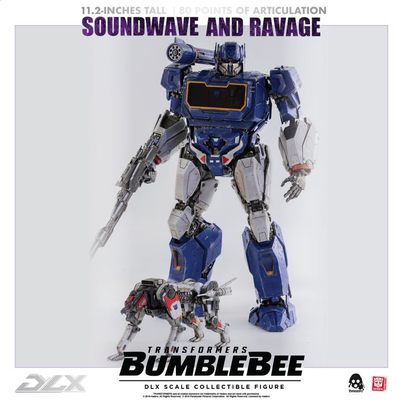Transformers Bumblebee DLX Scale: Soundwave and Ravage image 13