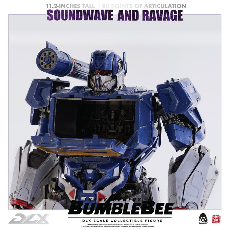 Transformers Bumblebee DLX Scale: Soundwave and Ravage image 16