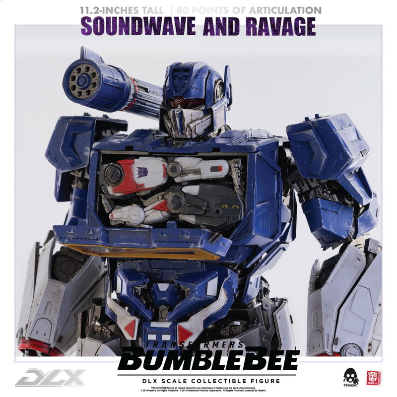 Transformers Bumblebee DLX Scale: Soundwave and Ravage image 17