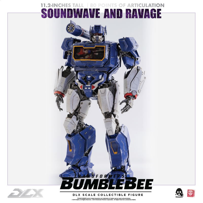 Transformers Bumblebee DLX Scale: Soundwave and Ravage image 18