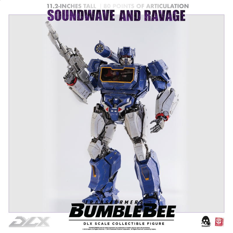 Transformers Bumblebee DLX Scale: Soundwave and Ravage image 19