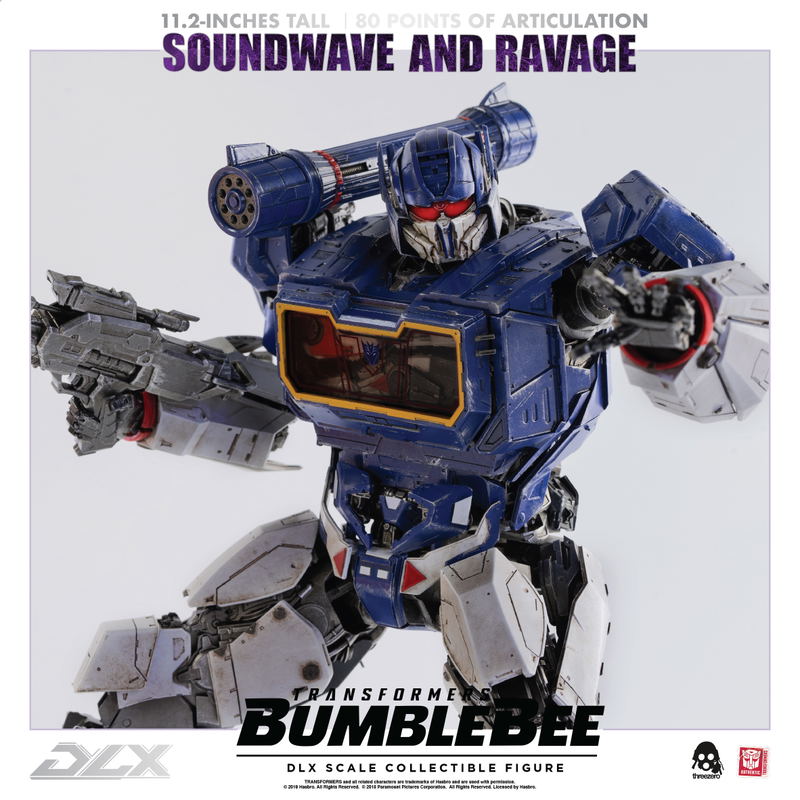 Transformers Bumblebee DLX Scale: Soundwave and Ravage image 20