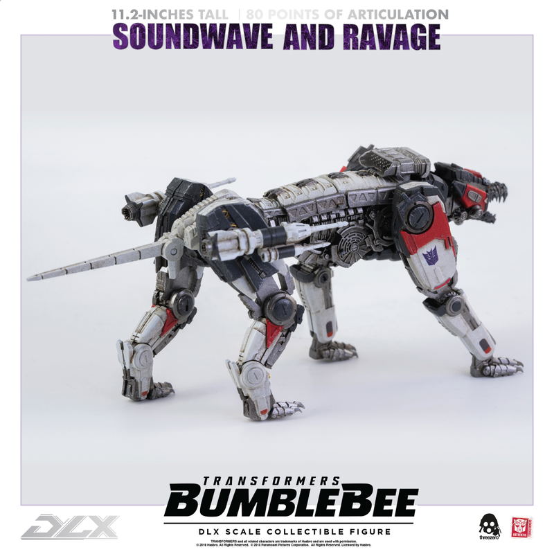 Transformers Bumblebee DLX Scale: Soundwave and Ravage image 3