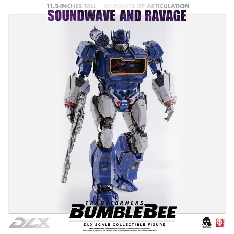 Transformers Bumblebee DLX Scale: Soundwave and Ravage image 22