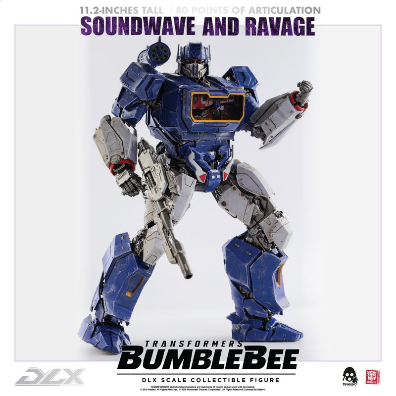Transformers Bumblebee DLX Scale: Soundwave and Ravage image 25