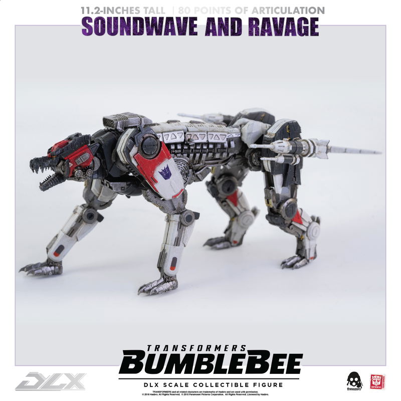 Transformers Bumblebee DLX Scale: Soundwave and Ravage image 26