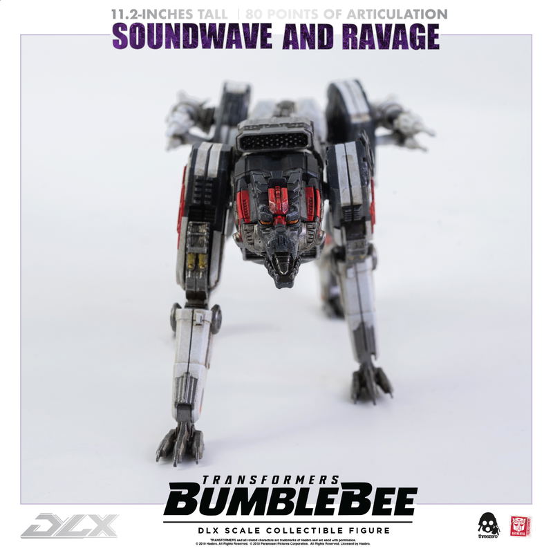 Transformers Bumblebee DLX Scale: Soundwave and Ravage image 28