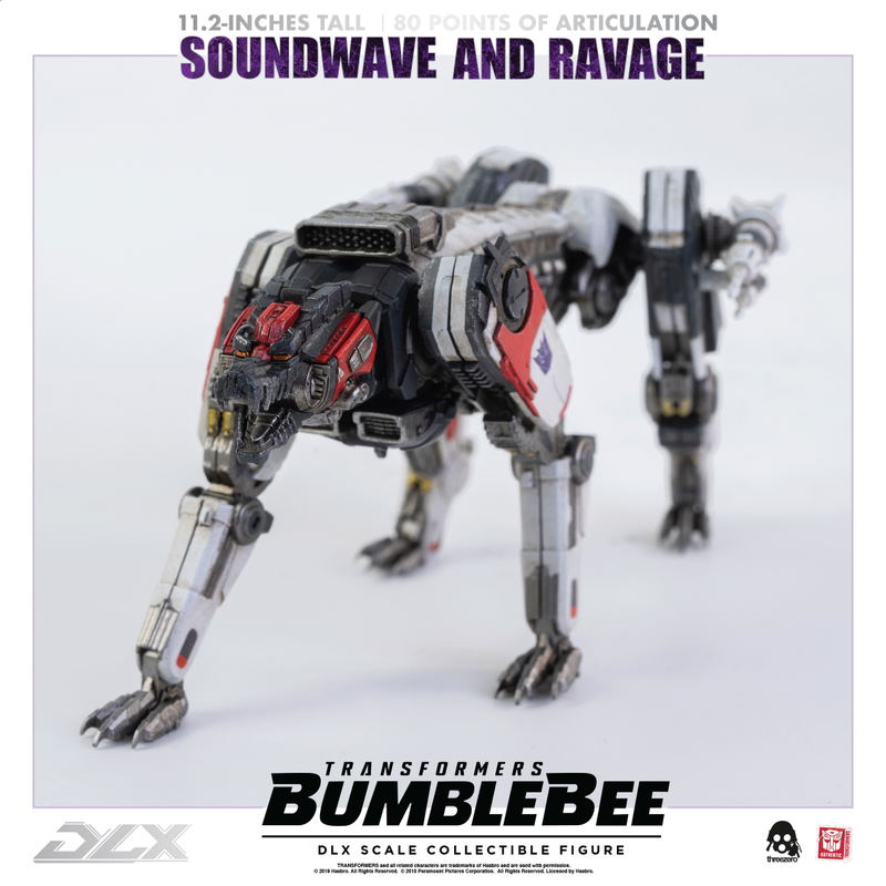 Transformers Bumblebee DLX Scale: Soundwave and Ravage image 29