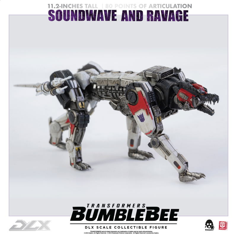 Transformers Bumblebee DLX Scale: Soundwave and Ravage image 30