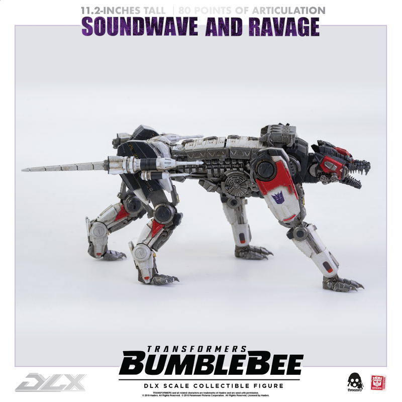 Transformers Bumblebee DLX Scale: Soundwave and Ravage image 4