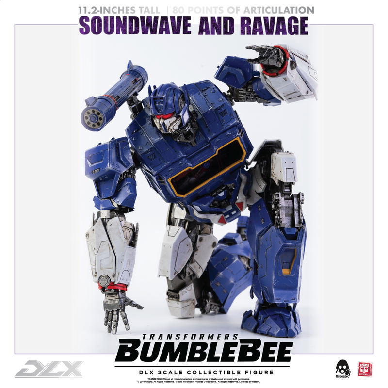 Transformers Bumblebee DLX Scale: Soundwave and Ravage image 31
