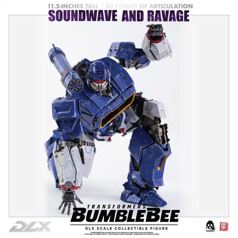 Transformers Bumblebee DLX Scale: Soundwave and Ravage image 32