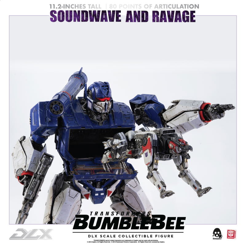 Transformers Bumblebee DLX Scale: Soundwave and Ravage image 33