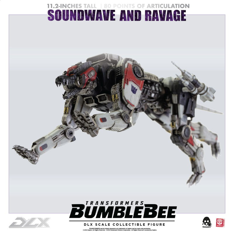 Transformers Bumblebee DLX Scale: Soundwave and Ravage image 35