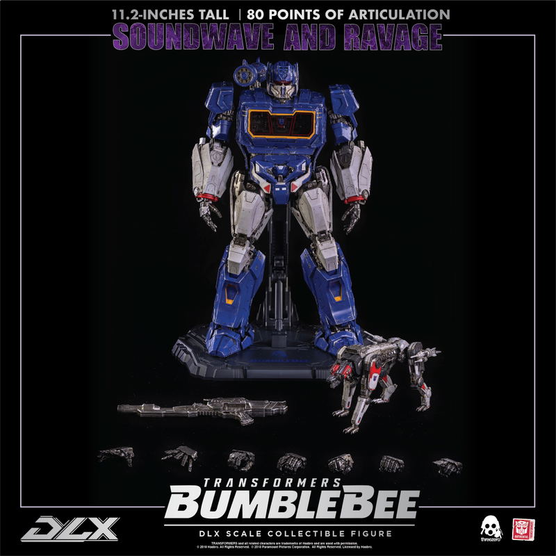 Transformers Bumblebee DLX Scale: Soundwave and Ravage image 36