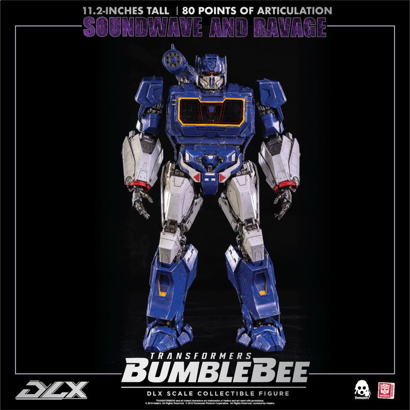 Transformers Bumblebee DLX Scale: Soundwave and Ravage image 37