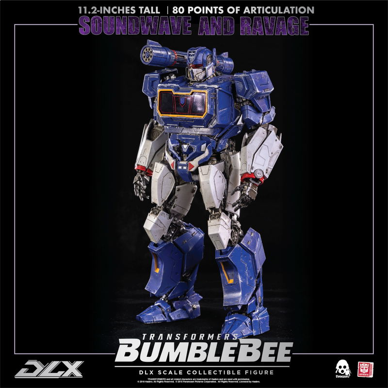 Transformers Bumblebee DLX Scale: Soundwave and Ravage image 38