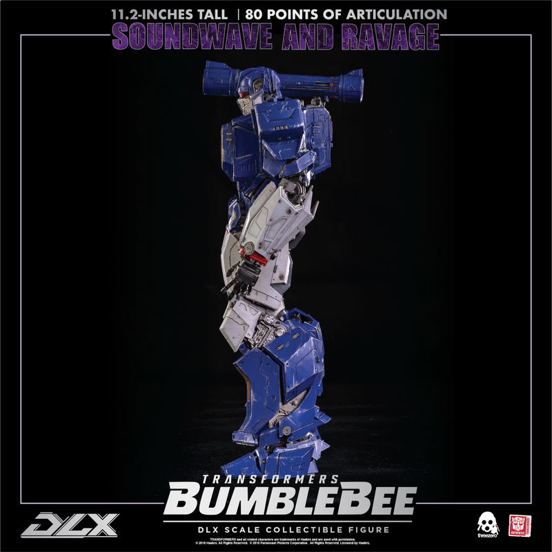 Transformers Bumblebee DLX Scale: Soundwave and Ravage image 39