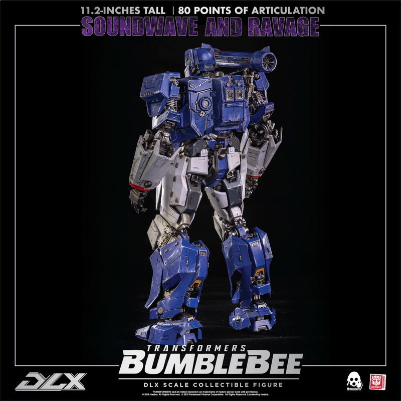 Transformers Bumblebee DLX Scale: Soundwave and Ravage image 40