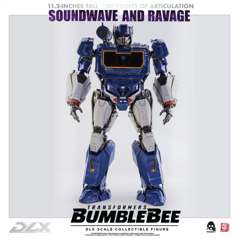 Transformers Bumblebee DLX Scale: Soundwave and Ravage image 5