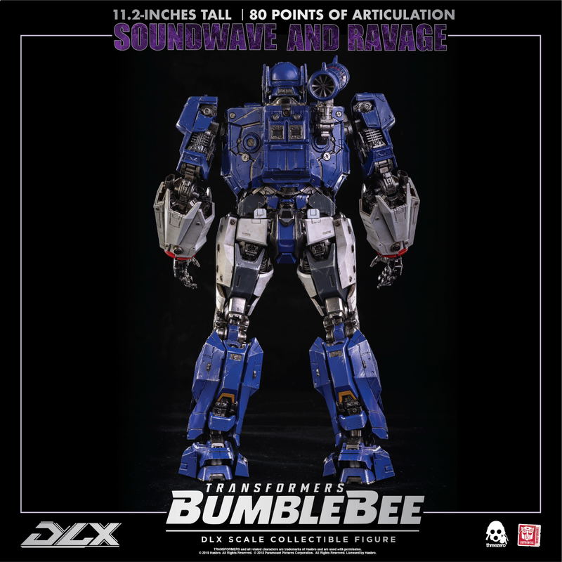 Transformers Bumblebee DLX Scale: Soundwave and Ravage image 41