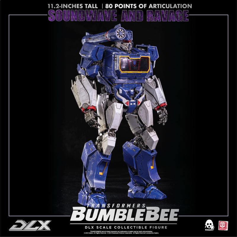 Transformers Bumblebee DLX Scale: Soundwave and Ravage image 44
