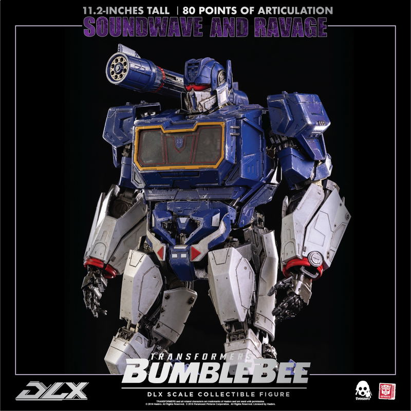 Transformers Bumblebee DLX Scale: Soundwave and Ravage image 45