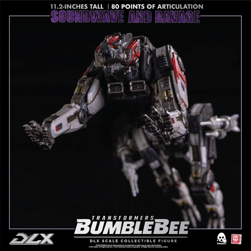 Transformers Bumblebee DLX Scale: Soundwave and Ravage image 46