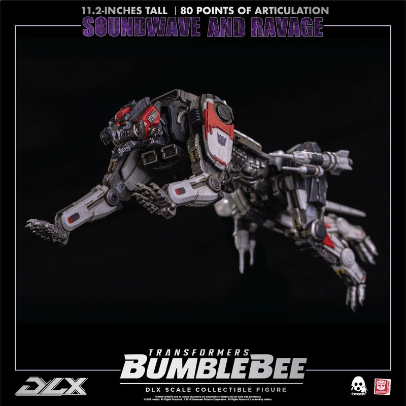Transformers Bumblebee DLX Scale: Soundwave and Ravage image 48