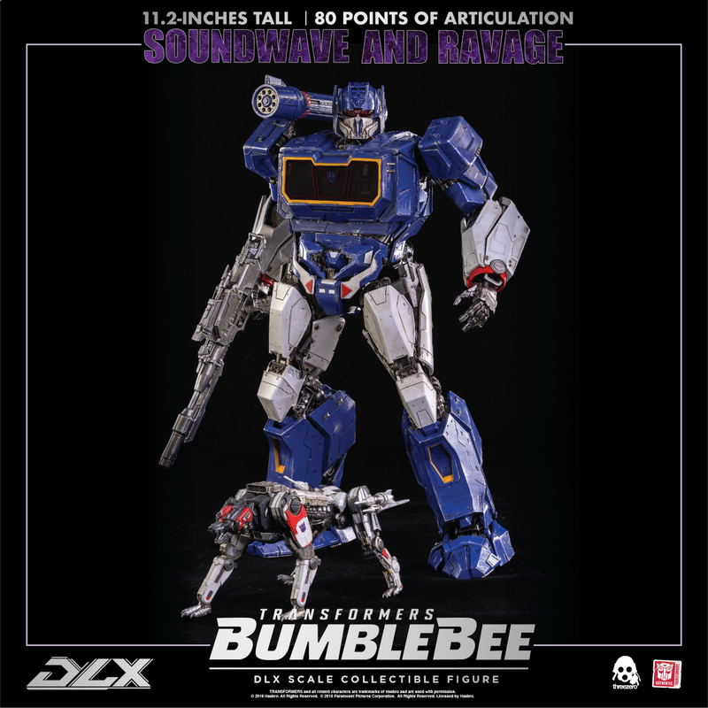 Transformers Bumblebee DLX Scale: Soundwave and Ravage image 49