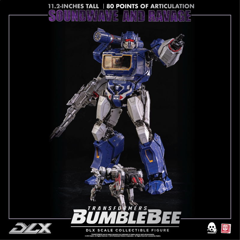 Transformers Bumblebee DLX Scale: Soundwave and Ravage image 50